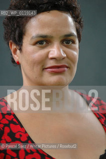 British writer and poet Jackie Kay at the Edinburgh International Book Festival 2007. ..Copyright©Pascal Saez/Writer Pictures/Rosebud2