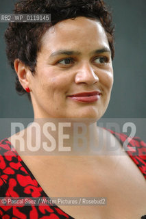 British writer and poet Jackie Kay at the Edinburgh International Book Festival 2007. ..Copyright©Pascal Saez/Writer Pictures/Rosebud2