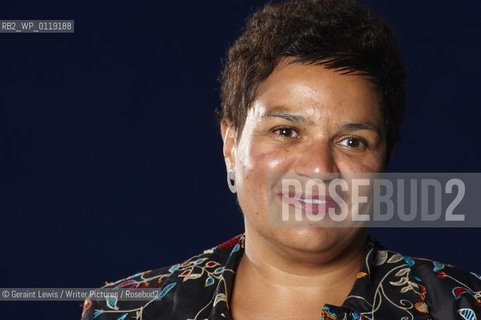 Jackie Kay, Scottish poet and novelist, at the 2010 Edinburgh International Book Festival, August 25, 2010. .Copyright©Geraint Lewis/Writer Pictures/Rosebud2