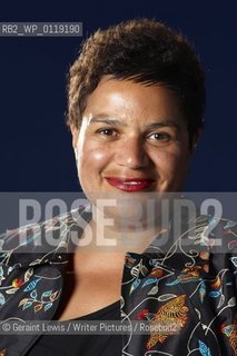 Jackie Kay, Scottish poet and novelist, at the 2010 Edinburgh International Book Festival, August 25, 2010. .Copyright©Geraint Lewis/Writer Pictures/Rosebud2