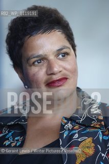 Jackie Kay, Scottish poet and novelist, at the 2010 Edinburgh International Book Festival, August 25, 2010. .Copyright©Geraint Lewis/Writer Pictures/Rosebud2