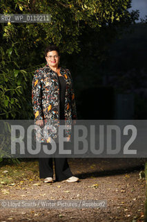 Jackie Kay at the Borders Book Festival 2010..The festival runs from Thursday 17th June to Sunday 20th June.for further info please go to the website at www.bordersbookfestival.org or contact Nicky Stonehill on 07740 681 560 or nicky@stonehillsalt.co.uk..Copyright©Lloyd Smith/Writer Pictures/Rosebud2