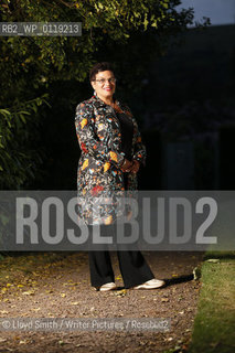 Jackie Kay at the Borders Book Festival 2010..The festival runs from Thursday 17th June to Sunday 20th June.for further info please go to the website at www.bordersbookfestival.org or contact Nicky Stonehill on 07740 681 560 or nicky@stonehillsalt.co.uk..Copyright©Lloyd Smith/Writer Pictures/Rosebud2