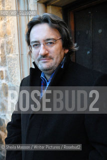 Fergal Keane, Irish writer and broadcaster, at the 2nd annual Lennoxlove Book Festival at Lennoxlove House, Haddington, Scotland, November 20, 2010...Copyright©Sheila Masson/Writer Pictures/Rosebud2
