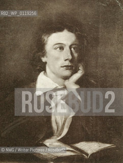 John Keats (1795-1821).English author..Copyright©NMG/Writer Pictures/Rosebud2