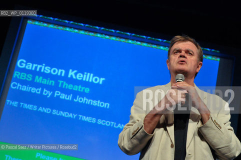 Garrison Keillor..copyright©Pascal Saez/Writer Pictures/Rosebud2