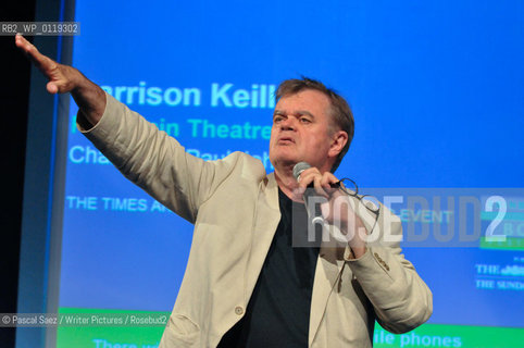 Garrison Keillor..copyright©Pascal Saez/Writer Pictures/Rosebud2