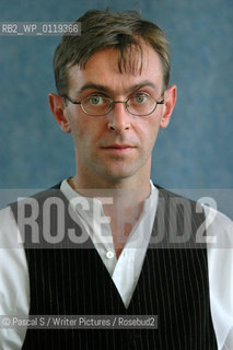 .29 August 2005-British writer Stuart Kelly, author of The Book of Lost Books .at the Edinburgh International Book Festival. .Copyright©Pascal S/Writer Pictures/Rosebud2