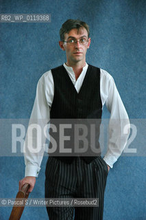  29 August 2005-British writer Stuart Kelly, author of The Book of Lost Books .at the Edinburgh International Book Festival. .Copyright©Pascal S/Writer Pictures/Rosebud2