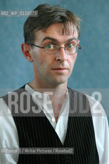 29 August 2005-British writer Stuart Kelly, author of The Book of Lost Books .at the Edinburgh International Book Festival. .Copyright©Pascal S/Writer Pictures/Rosebud2