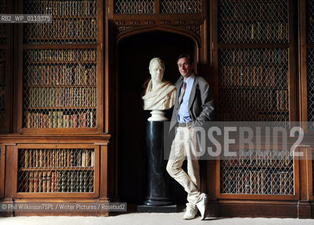 Stuart Kelly, books editor of the ‘Scotland on Sunday’ newspaper, at Abbotsford, the home of Sir Walter Scott, near Melrose and Galashiels in the Scottish Borders, October 7, 2009. ..©Phil WilkinsonTSPL/Writer Pictures/Rosebud2