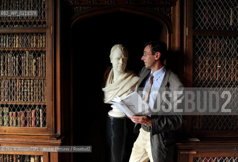Stuart Kelly, books editor of the ‘Scotland on Sunday’ newspaper, at Abbotsford, the home of Sir Walter Scott, near Melrose and Galashiels in the Scottish Borders, October 7, 2009. ..©Phil WilkinsonTSPL/Writer Pictures/Rosebud2