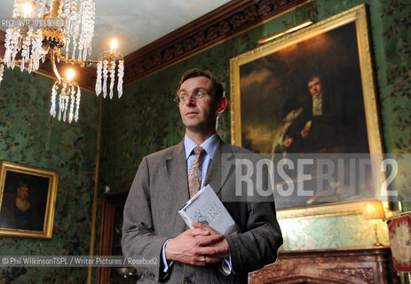 Stuart Kelly, books editor of the ‘Scotland on Sunday’ newspaper, at Abbotsford, the home of Sir Walter Scott, near Melrose and Galashiels in the Scottish Borders, October 7, 2009. ..©Phil WilkinsonTSPL/Writer Pictures/Rosebud2