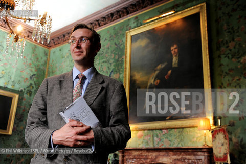 Stuart Kelly, books editor of the ‘Scotland on Sunday’ newspaper, at Abbotsford, the home of Sir Walter Scott, near Melrose and Galashiels in the Scottish Borders, October 7, 2009. ..©Phil WilkinsonTSPL/Writer Pictures/Rosebud2