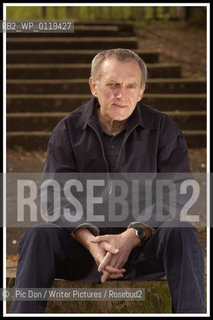 Author James Kelman, photographed in a park near his home in Mayhill, Glasgow. Kelman has a new novel due out shortly ..©. Pic Don/Writer Pictures/Rosebud2