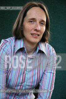 British writer A L Kennedy at the Edinburgh International Book Festival...Copyright©Pascal Saez/Writer Pictures/Rosebud2