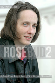 Scottish writer, journalist and comedian A L Kennedy at the Edinburgh International Book Festival 2005...Copyright©Pascal Saez.Pascal Saez/Writer Pictures/Rosebud2