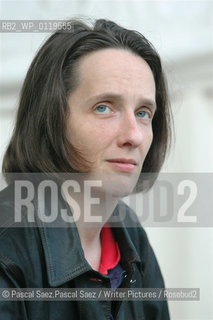 Scottish writer, journalist and comedian A L Kennedy at the Edinburgh International Book Festival 2005...Copyright©Pascal Saez.Pascal Saez/Writer Pictures/Rosebud2