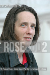Scottish writer, journalist and comedian A L Kennedy at the Edinburgh International Book Festival 2005...Copyright©Pascal Saez.Pascal Saez/Writer Pictures/Rosebud2