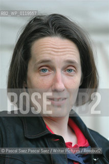 Scottish writer, journalist and comedian A L Kennedy at the Edinburgh International Book Festival 2005...Copyright©Pascal Saez.Pascal Saez/Writer Pictures/Rosebud2