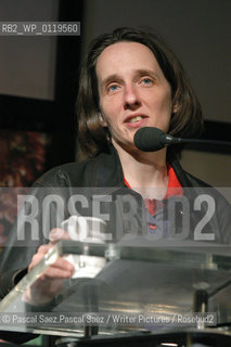 Scottish writer, journalist and comedian A L Kennedy at the Edinburgh International Book Festival 2005...Copyright©Pascal Saez.Pascal Saez/Writer Pictures/Rosebud2
