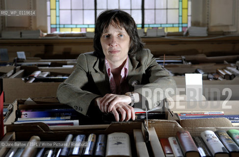 Award-winning author A L Kennedy is pictured at the Christian Aid book sale at St Andrews and St Georges Church, Edinburgh..Copyright©Jane Barlow/TSPL/Writer Pictures/Rosebud2
