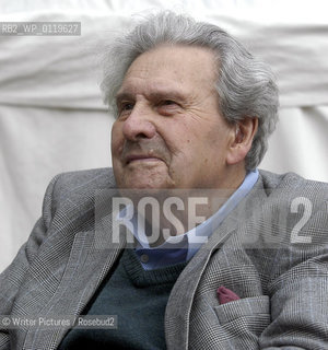 Ludovic Kennedy writer and televion presenter CREDIT Geraint Lewis   07831413452
©Writer Pictures/Rosebud2