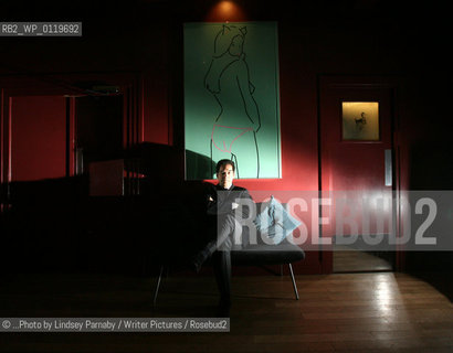 Author Phillip Kerr is pictured at the Groucho Club in Soho, London 25 February 2008..©...Photo by Lindsey Parnaby/Writer Pictures/Rosebud2