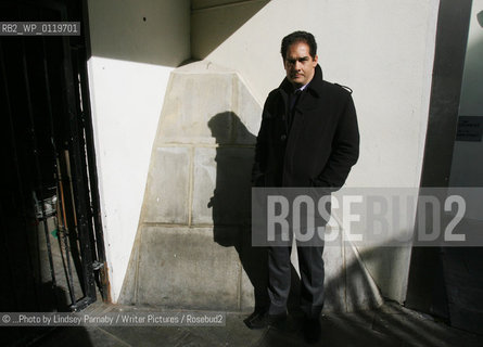 Author Phillip Kerr is pictured at the Groucho Club in Soho, London 25 February 2008..©...Photo by Lindsey Parnaby/Writer Pictures/Rosebud2