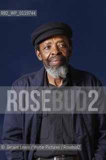 Keorapetse Kgositsile, writer, at the 2010 Edinburgh International Book Festival, August 26, 2010..©.Geraint Lewis/Writer Pictures/Rosebud2