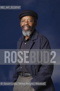Keorapetse Kgositsile, writer, at the 2010 Edinburgh International Book Festival, August 26, 2010..©.Geraint Lewis/Writer Pictures/Rosebud2
