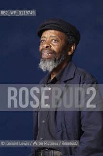 Keorapetse Kgositsile, writer, at the 2010 Edinburgh International Book Festival, August 26, 2010..©.Geraint Lewis/Writer Pictures/Rosebud2