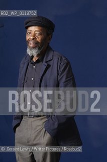 Keorapetse Kgositsile, writer, at the 2010 Edinburgh International Book Festival, August 26, 2010..©.Geraint Lewis/Writer Pictures/Rosebud2