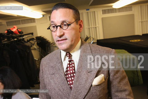 Chip Kidd, American book cover artist and author, backstage during the Academy of American Poets 7th annual Poetry & The Creative Mind, at Alice Tully Hall, Lincoln Center, New York City, April 1, 2009. ..Copyright©Brian Palmer/Writer Pictures/Rosebud2