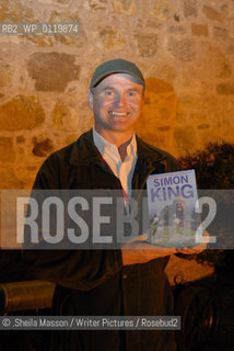 Simon King, British wildlife cameraman, author and presenter , at the 2nd annual Lennoxlove Book Festival at Lennoxlove House, Haddington, Scotland, November 19, 2010..©.Sheila Masson/Writer Pictures/Rosebud2