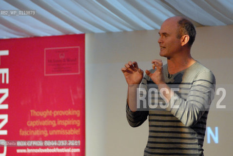 Simon King, British wildlife cameraman, author and presenter, at the 2nd annual Lennoxlove Book Festival at Lennoxlove House, Haddington, Scotland, November 20, 2010...Copyright©Sheila Masson/Writer Pictures/Rosebud2