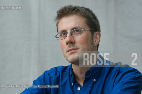 British writer Paul Kingsnorth at the Edinburgh International Book Festival 2003..Copyright©Pascal Saez.Pascal Saez/Writer Pictures/Rosebud2