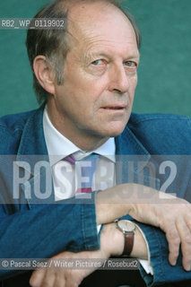 Writer Miles Kington at the Edinburgh International Book Festival...Copyright©Pascal Saez/Writer Pictures/Rosebud2