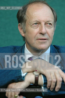 Writer Miles Kington at the Edinburgh International Book Festival...Copyright©Pascal Saez/Writer Pictures/Rosebud2