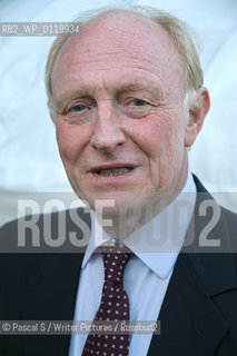  24 August 2005-Edinburgh,UK- Former Labour Party leader and Vice President of the European Commission Neil Kinnock.at the Edinburgh International Book Festival..Copyright©Pascal S/Writer Pictures/Rosebud2
