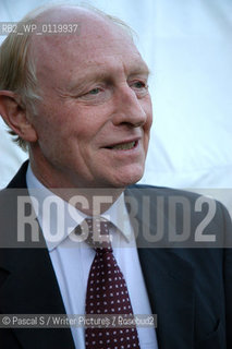  24 August 2005-Edinburgh,UK- Former Labour Party leader and Vice President of the European Commission Neil Kinnock.at the Edinburgh International Book Festival..Copyright©Pascal S/Writer Pictures/Rosebud2