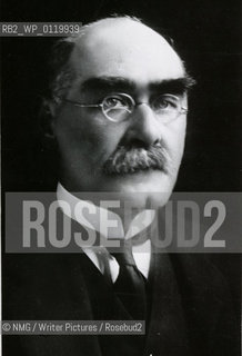 Rudyard Kipling (1865-1936).English author..Copyright©NMG/Writer Pictures/Rosebud2