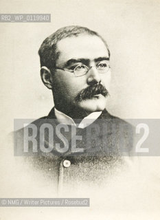 Rudyard Kipling (1865-1936).English author..Copyright©NMG/Writer Pictures/Rosebud2