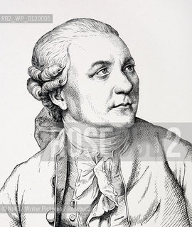 Friedrich Gottlieb Klopstock (1724-1803) German poet..Copyright©NMG/Writer Pictures/Rosebud2