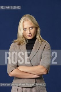 Polina Klyukina, Russian author, at the 2010 Edinburgh International Book Festival, August 24, 2010...Copyright©Geraint Lewis/Writer Pictures/Rosebud2