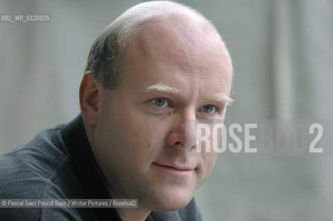 British writer Matthew Kneale, author of Small Crimes in an Age of Abundance at the Edinburgh International Book Festival 2005..Copyright©Pascal Saez.Pascal Saez/Writer Pictures/Rosebud2