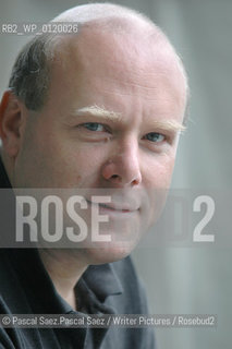 British writer Matthew Kneale, author of Small Crimes in an Age of Abundance at the Edinburgh International Book Festival 2005..Copyright©Pascal Saez.Pascal Saez/Writer Pictures/Rosebud2