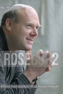 British writer Matthew Kneale, author of Small Crimes in an Age of Abundance at the Edinburgh International Book Festival 2005..Copyright©Pascal Saez.Pascal Saez/Writer Pictures/Rosebud2