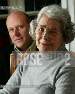 Matthew Kneale and mother Judith Kerr ..copyright©Graham Jepson/Writer Pictures/Rosebud2