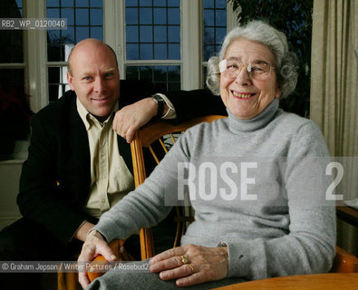Matthew Kneale and mother Judith Kerr ..copyright©Graham Jepson/Writer Pictures/Rosebud2